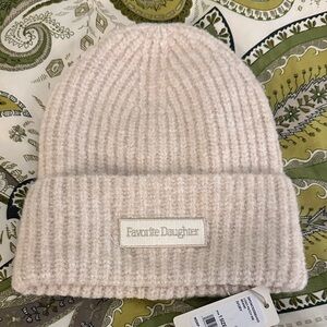Favorite Daughter Soft Cream Beanie